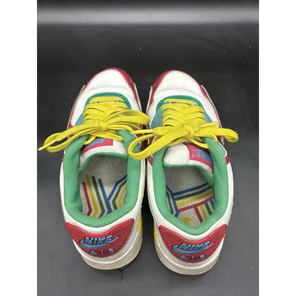 Nike Air Max 90 CL Olympic Pack Youth Size 6Y Athletic Sneaker 312153-172